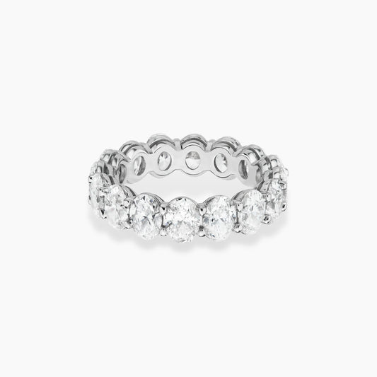 Allure Oval Eternity Band Ring