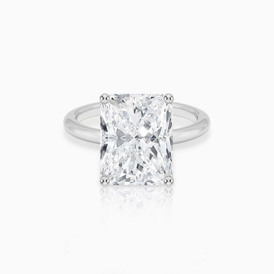 Empress Radiant Solitaire Ring